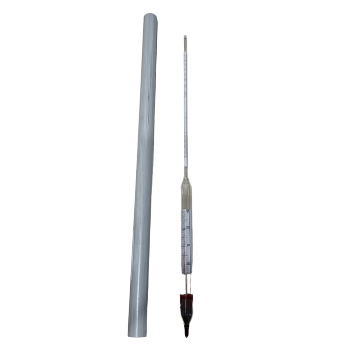 TLOS profesional alcoholometer with thermometer